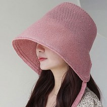 이코마켓 국산 와이어 여성 벙거지모자 여름모자 여름휴가 벙거지 여행 턱끈 보넷모자 버킷햇 밀짚모자 자외선차단 캠핑 바캉스 챙모자