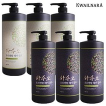 하수오 오리엔탈 헤어 샴푸 린스 1500ml x 3개구성 택, 린스2개+샴푸