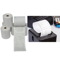 감열지(57x30mm/무약관/PDA용/100롤), 단품, 단품