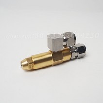 동력 분무기 농약 살포기 사이펀 공기 분무 폐유 버너 노즐 보일러 연소 연료 디젤 중유 점화, 1.0mm Nozzle+1.0mm Nozzle