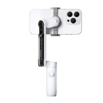 짐벌셀카봉 Insta360-플로우 핸드 헬드 짐벌 안정기 AI 트래킹 3 축 안드로이드 아이폰 호환 스마트폰용 휴대용 오리지널 Vlog 액세서리, [03] Bundle 2, [01] White