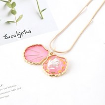 레진아트 DIY 조개 목걸이 만들기세트, 1개