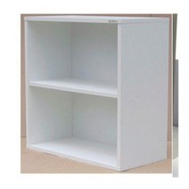 드림퍼니처 깊이30cmA4화일2단책장 소형책꽂이 공간박스 수납장 피규어장식장 레고진열장 코너장 틈새장 책장, 깊이30cmA4화일가로50cm2단책장 화이트