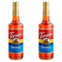 Torani 토라니 오렌지 시럽 750Ml 2개