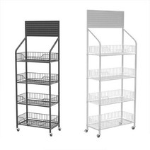 편의점 식품 가게 슈퍼 진열대 과자 빵 매대 음료, 상세이페이지 참고, 화이트 60x27x153cm