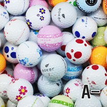 브랜드 로스트볼 A-급 50알, 고커 피스 혼합 A-, 50개