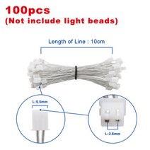 1 80pcs led 전자 변압기 220v dc3v 저전압 led 컨트롤러 전원 공급 장치 led 드라이버 15ma 발광 다이오드, 커넥터 헤드