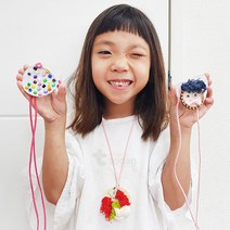 [토단] 천연점토 목걸이 만들기 5인세트