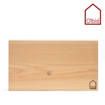 올비아 편백나무도마 (특대) 반절 47x27cm