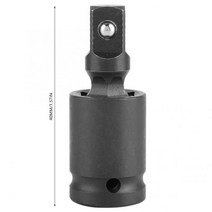 복스알 육각 비스 소켓 임팩 렌치 롱 세트1PCS 에어 렌치 유니버설 조인트 1/4 6.3MM 드라이브 소켓 어댑터, 01 40MM_01 6.3MM