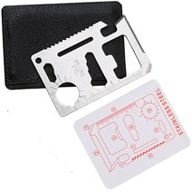 휴대용 미니 카드형 멀티툴 렌치 캔따개 멀티툴 병따개 카드형멀티툴, 쿠팡 본상품선택