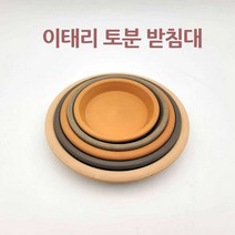 제이팟다육 이태리 토분 받침대, 모카