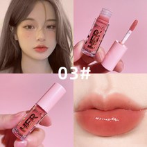 리퀴드 립스틱 오래 지속되는 립밤 미러 글리터 립글로스 방수 화장품 메이크업 여성용, [03] 3