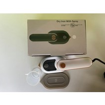 Ciliver 국경을 초월한 핸드 아이롱기 아이롱 휴대용 회전걸이 아이롱 스팀펌 가정용 미니걸이, 1개, 야백색