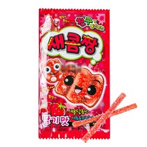 새콤짱 딸기맛 45g 추억의불량식품 사무실간식, 1개
