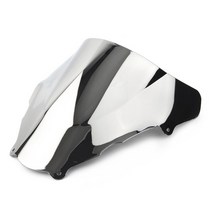 슈퍼커브 윈드 스크린 가드 sv 650 1999-2002 오토바이 앞 유리 앞 유리, 은, 1개