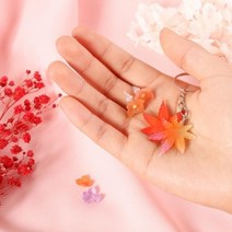 슈링클스 마술 마법 종이 매직페이퍼 단풍 반지 키링 필름