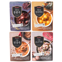 홈플러스 시그니처 죽 4종세트(단팥 단호박 된장 소고기)450g 각7개씩 총28개