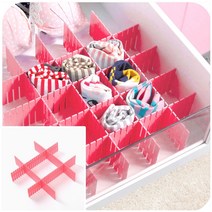 뉴리웹 서랍정리칸막이 4P 서랍장 정리 수납 아이디어 수납장 칸막이