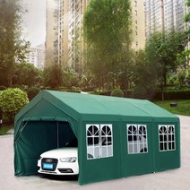 차고 텐트 천막형 간이 주차장 자외선차단 보온, 01. 가로3x세로3