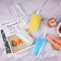 비닐백 음료 보관 스파우트 파우치 200ml 치어팩, 본품