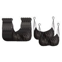 ST SHOP 50pcs 일회용 브래지어 여성 일회용 스파 sunless 스프레이 탄 탑 속옷 브래지어 사우나 룸, 현대, 검정
