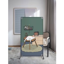 가벽파티션 패브릭 가벽 북유럽 심플 전시장 천, AL[80x180cm]