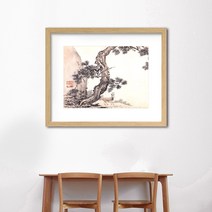 나봄갤러리 김홍도 송하유록 액자, 3.내츄럴 액자