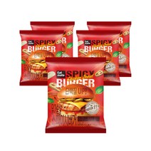 잇메이트 닭가슴살 버거 2종 5팩 구성, 02_스파이시 5팩
