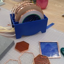 전도성 전기 접지 동테이프 10mm