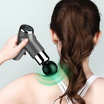 와조와 전신 근육 이완 스트래칭 성장판자극 안마 마사지 마사지기계 마사지건, 그린