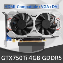 그래픽카드 gtx1050ti 550ti 2gb 4gb 6gb 750 컴퓨터 192bit gddr5 nvidia pci-e 2.0 게임용 비디오 (듀얼 냉각 팬 포함), 1-gtx550ti 3GB