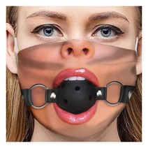 방풍마스크 패션 재미있는 프린트 마스크 방풍 원활한 야외 승마 빠른 건조 개, 01 A