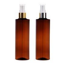 금속스프레이용기 120ml 150ml 200ml 250ml 300ml 500ml 미스트 공병 화장품 소분 용기, 1개, 250ml각갈색 실버캡