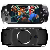 X6 4.3인치 휴대용 게임 콘솔 Psp 게임 동화 EN MENU 메뉴3000, 블랙