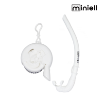 miniell 미니엘 프리미엄 롤업스노클 RANK, 베이직화이트