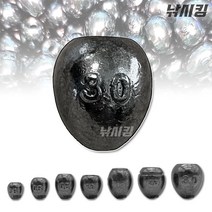 낚시킹 순강 수중찌 블랙 (3B - 3.0호) 순간 속공 봉돌 검정 싱커 찌 낚시 채비, 1.0호 (블랙)