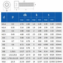M3 M4 M5 M6 M8 탄소강 등급 12.9 강철 DIN912 육각 육각 소켓 헤드 캡 알렌 볼트 나사, 한개옵션1, 39 M5x35mm 7PCS