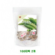 국산 100% 작두콩 차 200티 티백 비염 에 좋은 추천, 200개, 1.2g