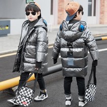 ZAZX W1125아동복 남아 패딩 도톰 미디엄 아동 겨울옷 서양풍