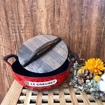 LE Le creuset 르쿠르제 발티디쉬 냄비 후라이팬 24cm, 레드
