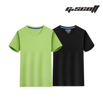 [ 1+1 ] 지스캇 남녀공용 스탠다드핏 베이직 쿨 코튼 반팔티셔츠