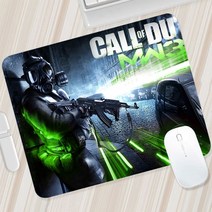 게이밍책상 pc방책상 콜오브 듀티 모던 워 페어 소형 마우스 패드 게임용 PC 게이머 매트 컴퓨터 사무실 노, 29 A29_03 LockEdge290x250x2mm
