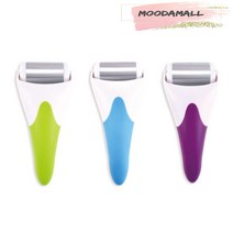 림프선마사지 얼려서 얼굴 마사지 스탠 페이스 롤러 처진주름 붓기제거, 1개, 퍼플