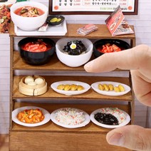 미니를사랑하는사람들 미니어처 DIY 친환경 원목 진열장 5종 모음(16시까지 당일발송), 3번 3단 진열장