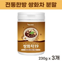 쌍화차 건강 전통한방차 쌍화차재료 만드는법 천궁 당귀 인진쑥 건강분말 꿀분말, 3개, 230g