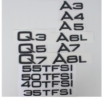 호환 아우디 A3 A4 A5 A6 A7 A8 A4L A6L A8L Q3 Q5 Q7 Q8 35TFSI 40TFSI 45TFSI 50TFSI 55TFSI TDI TFSI 엠블럼의 밝은, 규격 없음, a 5리터, 자동차 제조사