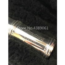 플룻케이스 가방 Armstrong 103-OS 전문 학생 Symphonic Musical 16 홀 열기 플루트 C 튜닝 실버 도금 E 키