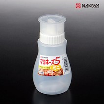 일본 나까야/마요네즈 5줄 미니 (데코 소스보틀)/케찹/소스병, K512-2 미니260ml(화이트)