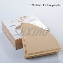 드립 커피 포트 유리 범위 서버 주전자 브루어 바리스타 퍼콜레이터, 100pcs